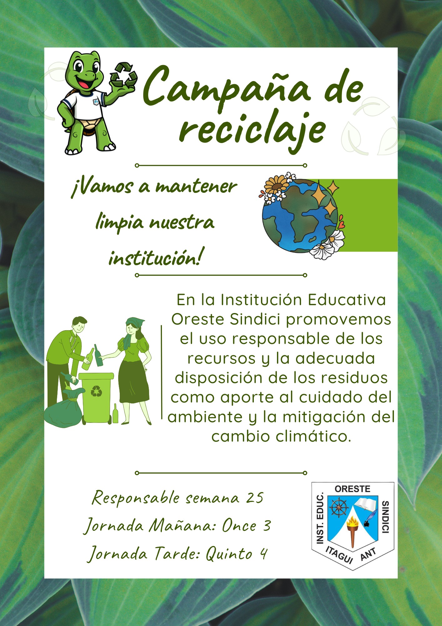 Campaña de reciclaje semana 25